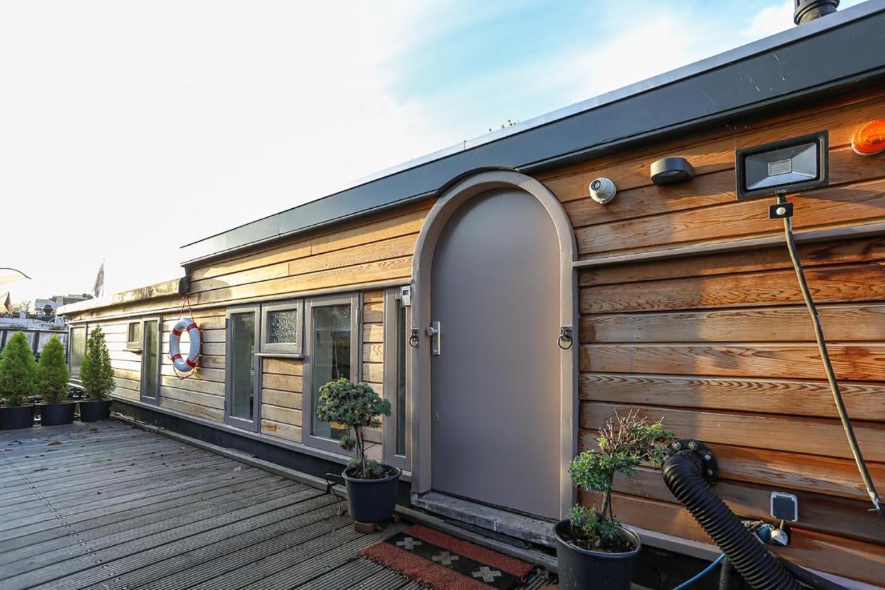 Houseboat Next To Amstel Bed & Breakfast Amsterdam Exterior photo
