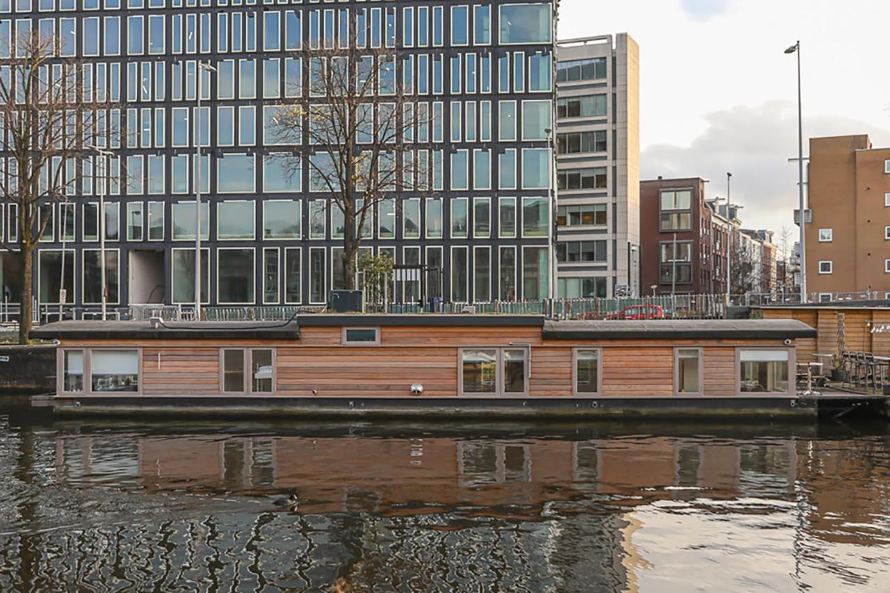 Houseboat Next To Amstel Bed & Breakfast Amsterdam Exterior photo