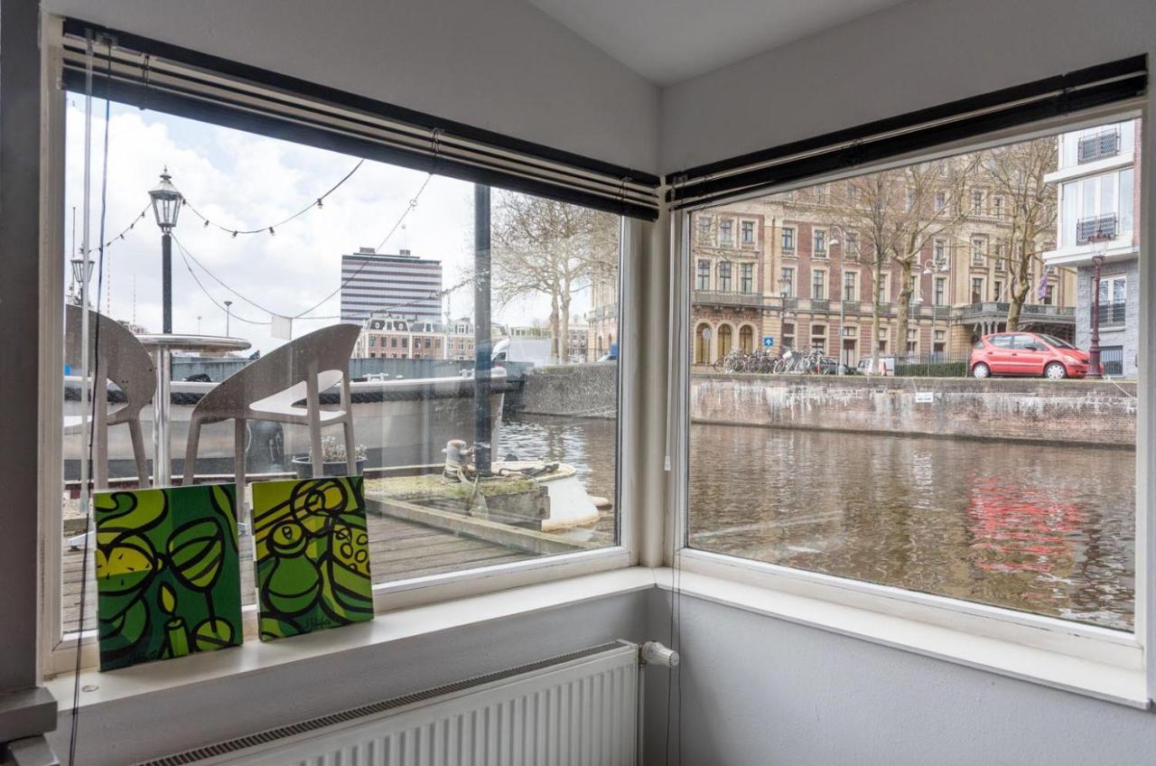Houseboat Next To Amstel Bed & Breakfast Amsterdam Exterior photo