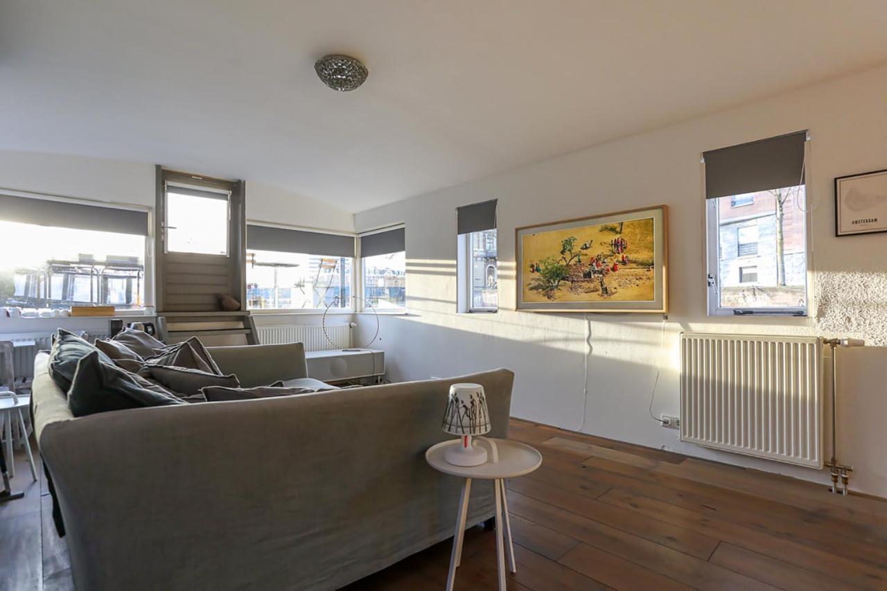 Houseboat Next To Amstel Bed & Breakfast Amsterdam Exterior photo